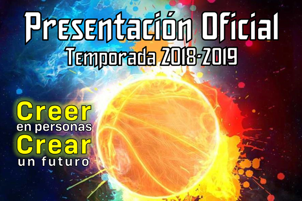PRESENTACIÓN OFICIAL. Temporada 2018-2019